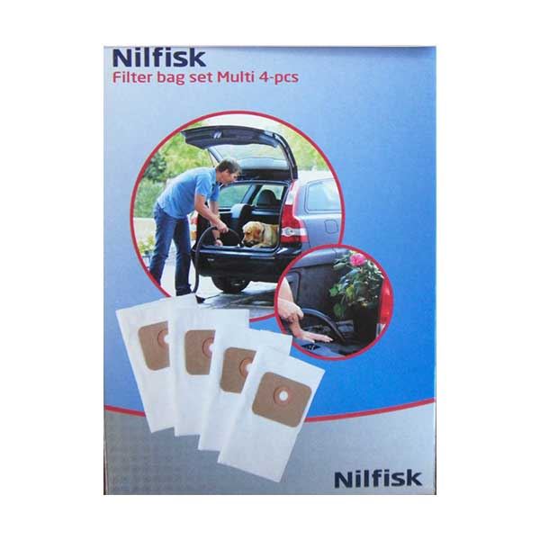 Nilfisk Multi 20 / 30 Genuine Bags 4 Pack