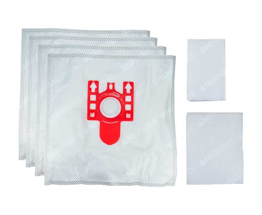 Miele FJM Vacuum Cleaner Bags 4 Pack & Filter